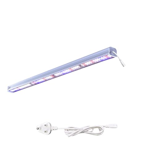 Image of Fluortronix 2ft LED Grow Light Bar 36W Full Spectrum for Indoor Plants | High PAR, Aluminum Body, Energy Efficient | Ideal for Seedlings, Vegetative Growth & Hydroponics