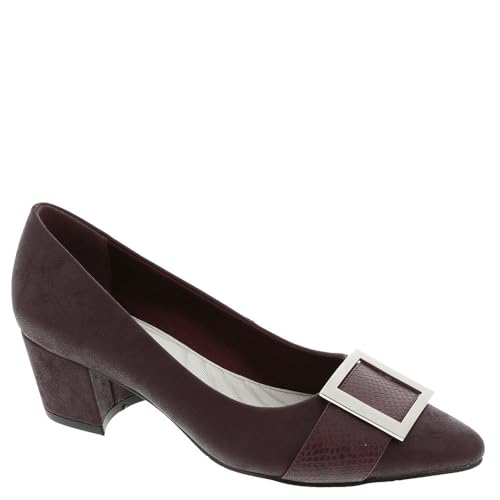 Easy Street Sapato feminino Cider, Borgonha fosca, 41