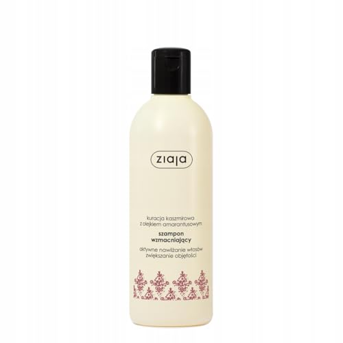 ZIAJA Kashmir-Behandlung mit Amaranth-Öl, stärkendes Shampoo für Ihre Haare, 300 ml, 00293