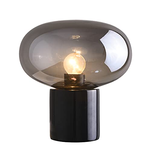 Poiaeusant Smoky Gray Glass Lamp