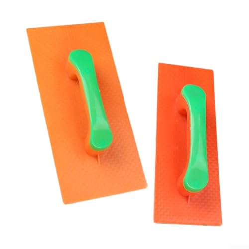 Feeshoppher 8IC117 Maurerkelle Orange-Grün Set