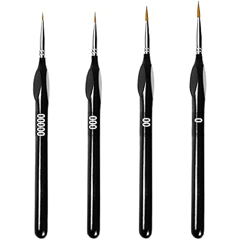 Pinceaux fins LeFeirr - Lot de 4 Cover