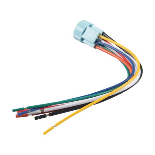 Interrupteur bouton-poussoir métal 16mm 12V précâblé avec LED