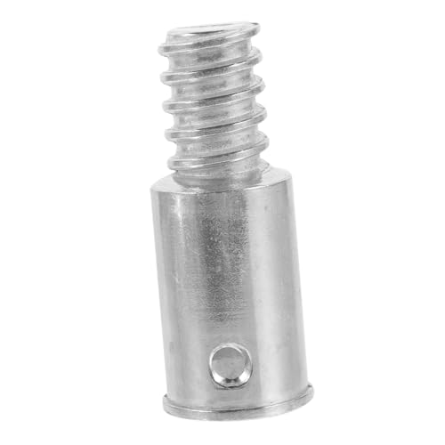 HAWILLOSCH Replacement Broom Threaded Tip for Broom Stick Pole 25mm Aluminum Alloy Mop Stick Tip
