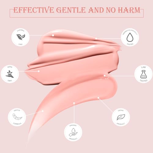 Image of PURPLESKY 5lbs Hard Wax Beads Bulk, Professional Hair Removal Wax Kit for Coarse Hair & Sensitive Skin, Low Temperature, Microwavable, Painless Brazilian, Bikini, Face, Leg, Body Home Use, Pink
