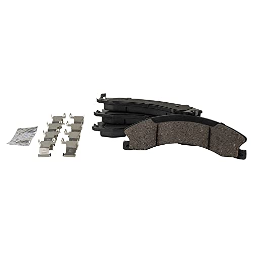Image of TRQ Rear Brake Pad & Rotor Kit Compatible with 2011-2019 Chevrolet Suburban 3500 HD 2011-2019 GMC