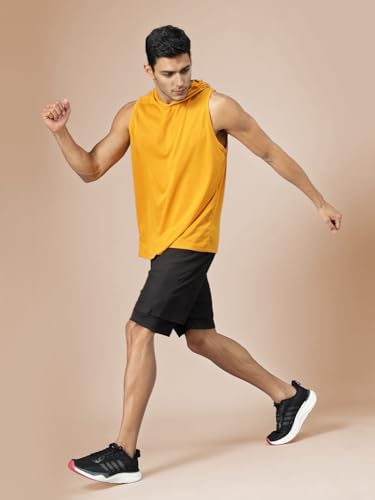 Image of CHKOKKO Men Cotton Regular Fit Tank Tops Sleeveless T-Shirt Gym Wear Vest Solid Stylish Round Neck Running Sando For Sports Workout Fitness & Casual Or Beach Wear