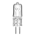 GODOX Medeling Lamp 75W 110V for Godox K180A K150A E250 E300 E120 E160 Photography Strobe Light, 3200K Continuous Light Replacement Bulb
