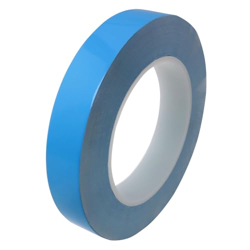 Image of RLECS 1 roll Thermally Conductive Adhesive Strip Tape Double Side Adhesive High Temperature Insulation Tape 25mx20mmx0.2mm for Light Emitting Diode Strip CPU Thermal Tape
