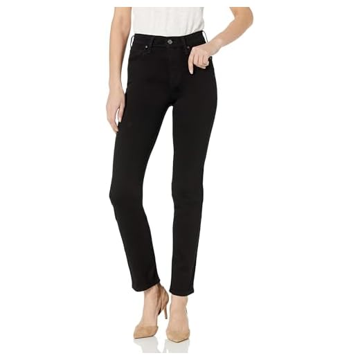 High Rise Straight Jeans