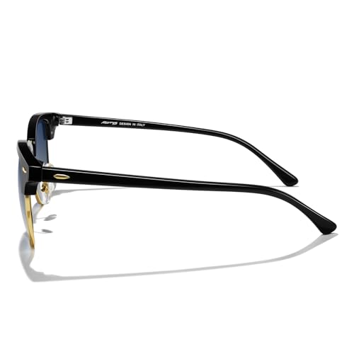 MERRY'S Classic Square Semi-Rimmed Polarized Sunglasses for Men Women S60163