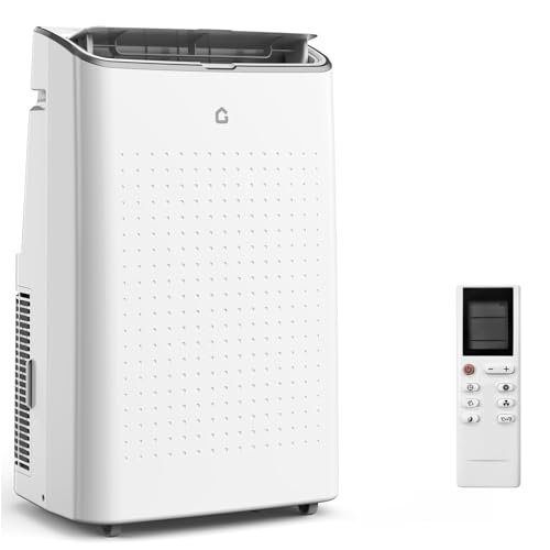 Portable AC Unit 15,000 BTU, Air Conditioner with Remote Control, Fan, Dehumidifier, and 24-Hour Timer, Includes Window Kit, Ideal for Large Bedrooms,