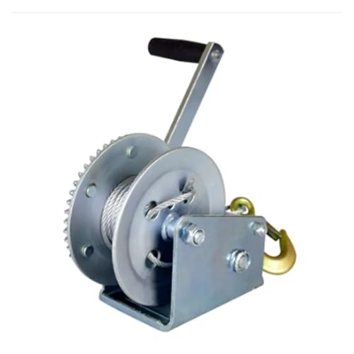 Tirador manual para barca 2000lbs con cable 7m miniatura 1