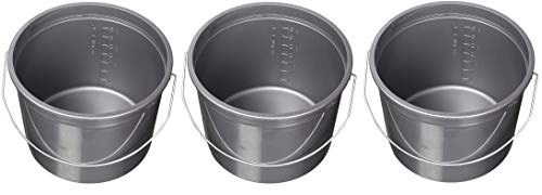 Encore Plastics 01605 Promotional Pail, 5 Quart, Silver (Thr?? ?ack)
