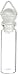 Darice 2-Piece Glass Bottle Charm with Rubber Stopper, 35mm