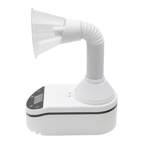 Aspiradora para uñas con ventilación y luz LED