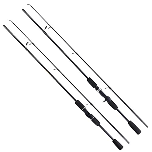 Canne à pêche spinning en carbone de 1.6m pour leurres de 6-12g