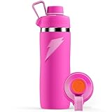 Gatorade 'Overtime' 22oz Stainless Steel Water Bottle, Twist Cap, Pink