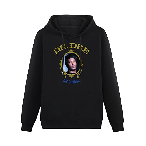 TANYOUPIN Dr.Dre The Chronic Hoodies Printed Sweatshirt Graphic Mens Pullover Hooded Black, Negro , S