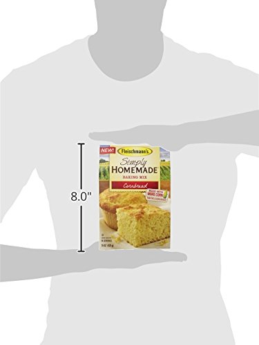 Fleischmann's Simply Homemade Cornbread Mix, 15 Ounce