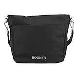 bogner sale damen  BOGNER Damen Klosters Juna Shoulderbag Mvz Schultertasche Schwarz (Black)