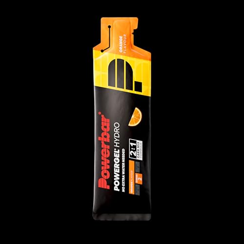 Powerbar - PowerGel Hydro - Orange - 24x67ml - High Carb Energie Gel - koffeinfrei - Natrium&Sodium