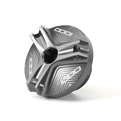Tapa de depósito de frenos KAWASAKI Z1000 de titanio resistente para motor delantero y trasero