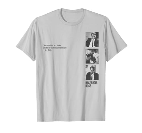 Tarantino Reservoir Dogs Crime Thriller Mr. White Citation du Film T-Shirt