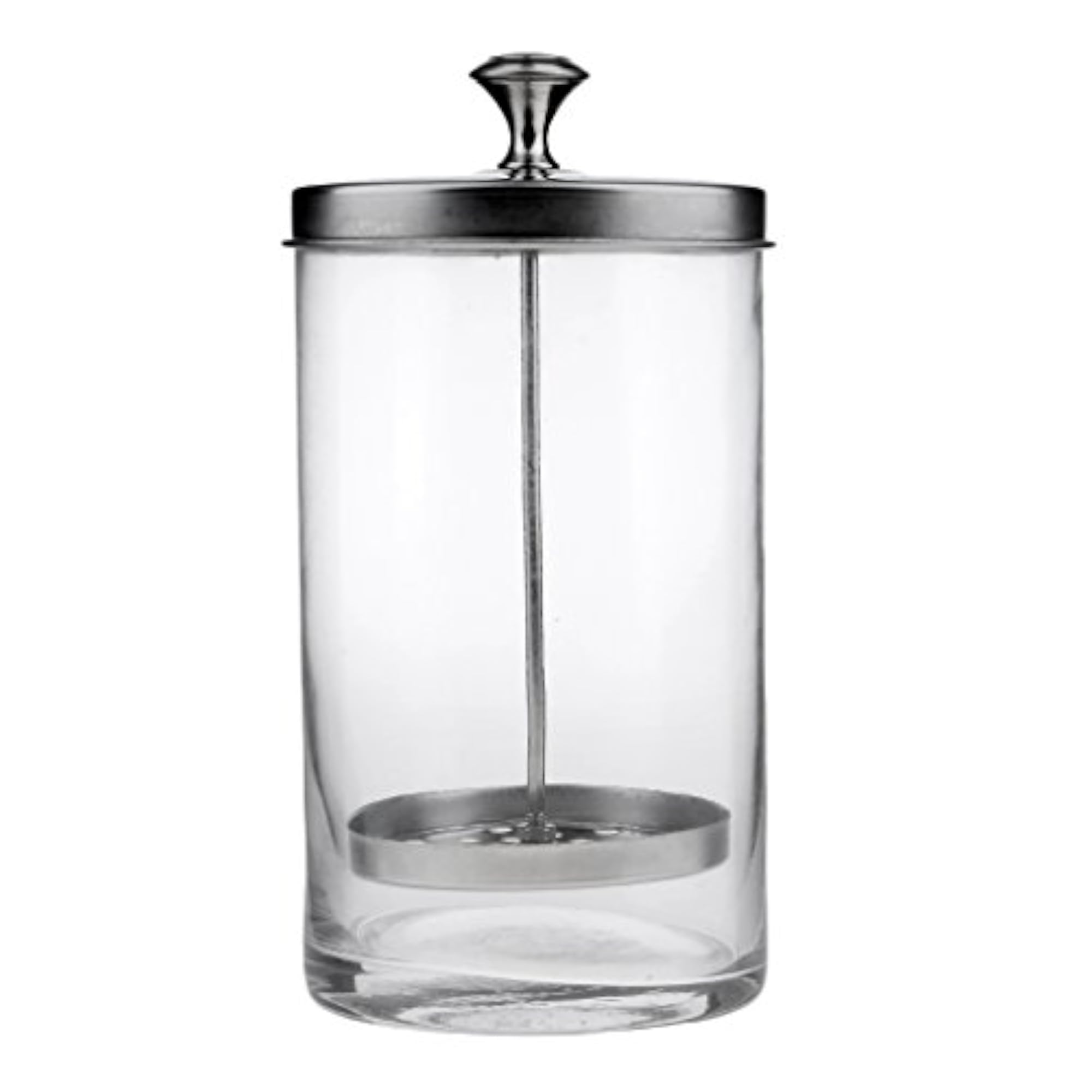 Clear Sanitizer Disinfectant Glass Jar for Hair Styling Tools