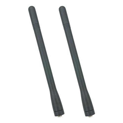 KRA27 Replacement Antenna VHF 136-174mHz Helical Antenna for Kenwood NX-200 NX-5200 TK2140 TK2160 TK2170 TK5210 TK5220 Radio(2 Pack)