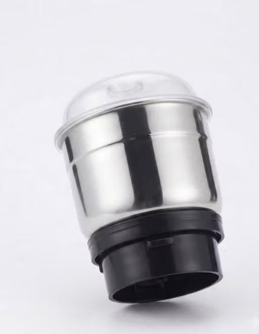 Stainless Steel Mixer Grinder Chutney Jar with Transparent Lid | Mixer Accessory-image-38