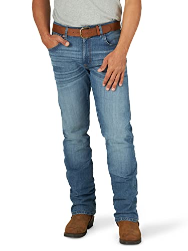 Image of Wrangler Men's Retro Slim Fit Straight Leg Jean