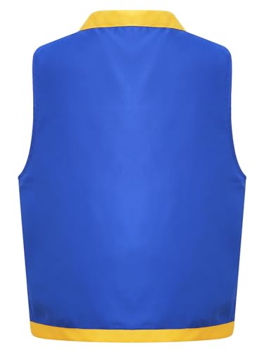 Game Character Vest for Children Halloween Carnival Sleeveless Open Front Dressy Waistcoat2