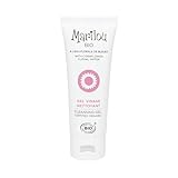 Marilou Bio - Gel Visage Nettoyant Bio - 98% d'ingrédients d'origine naturelle - Peaux mixtes à grasses, à imperfections - Tube 75 ml