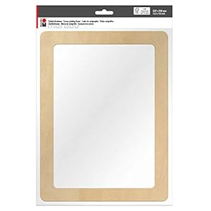 Marabu 0173000000061 – Siebdruckrahmen aus FSC-zertifiziertem Holz, ca. 33,7 x 24,9 x 0,5 cm groß, mit 51T Siebgewebe…