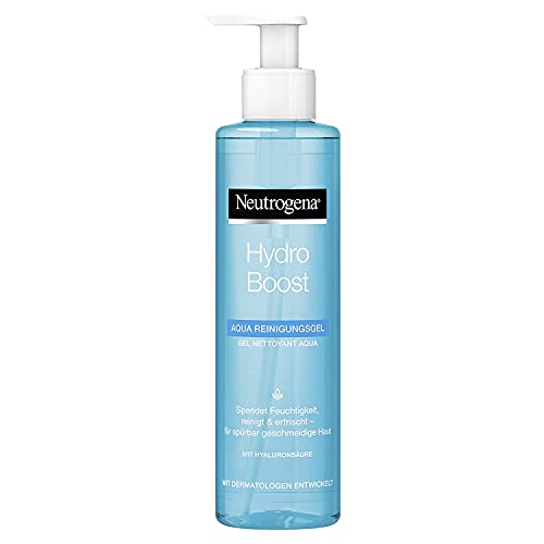 Neutrogena Gel Limpiador Hydro Boost Aqua, 200 ml botella (1er Pack)