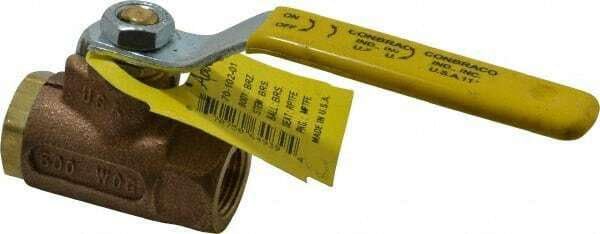 1 Pc 70-102-01 Bronze Inline Ball Valve: 3/8