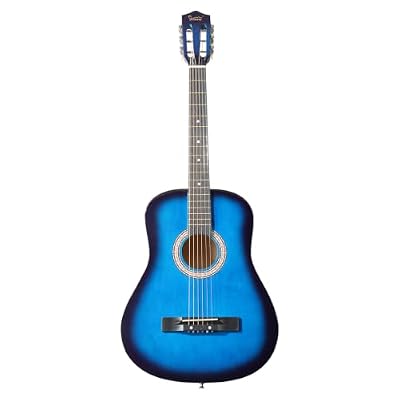 Jolarry 38-Inch Acoustic Guitar Starter Kit, Blue