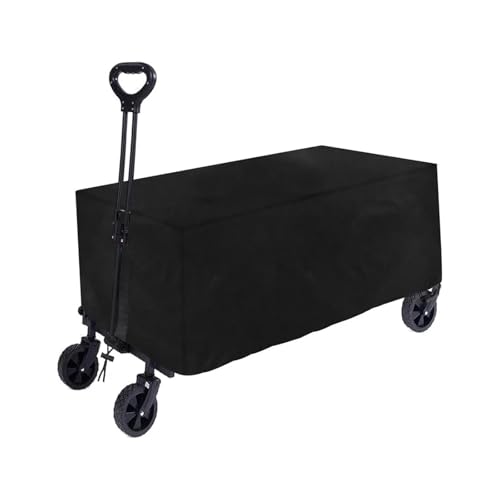 Funda Plegable para Carrito de jardín, Cubierta Plegable for Carro de jardín, Exterior, Color Negro