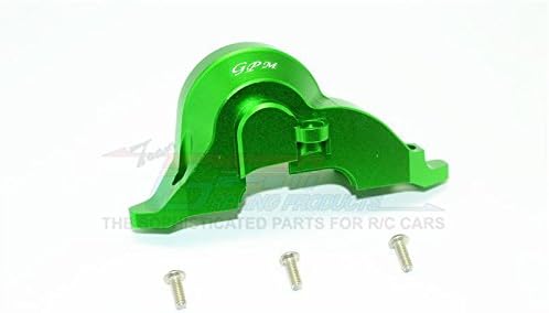 GPM For Traxxas TRX-4 Trail Defender Crawler/TRX-6 Merc-Benz G63 Upgrade Parts Aluminum Transmission Upper Spur Gear Case Cover - 1Pc Set Green