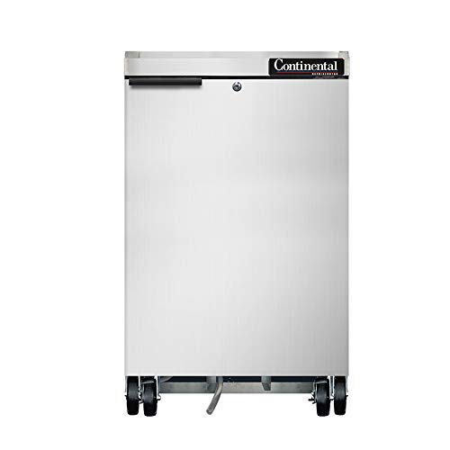 Continental Refrigerator BBC24-SS Single Section Refrigerated Back Bar Cooler, 24