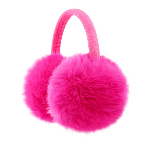 Stay Warm and Stylish with Hot Pink Ear Muffs