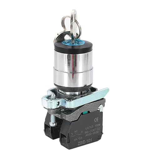 Sélecteur de type XB4-BG33 clé à trois blocs 22mm 10A pour commande de circuit