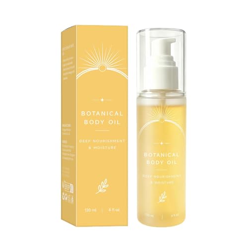 Corporal Hidratante,Hidratante Botánico No Graso para el Cuidado de la Piel | 120ml de Masaje de Hidratación Profunda para Mujer - para Uso Diario Mañana Noche Spa Viaje Hombros Cuello Espalda Caderas