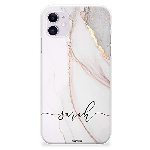 CaseStone Personalised Phone Cases fit Apple iPhone – Custom Design Made in UK Clear Soft Silicone Cover – Great Gifts for Birthday, Christmas (iPhone 11, 01) CaseStone Personalised Phone Cases fit Apple iPhone – Custom Design Made in UK Clear Soft Silicone Cover – Great Gifts for Birthday, Christmas (iPhone 11, 01)