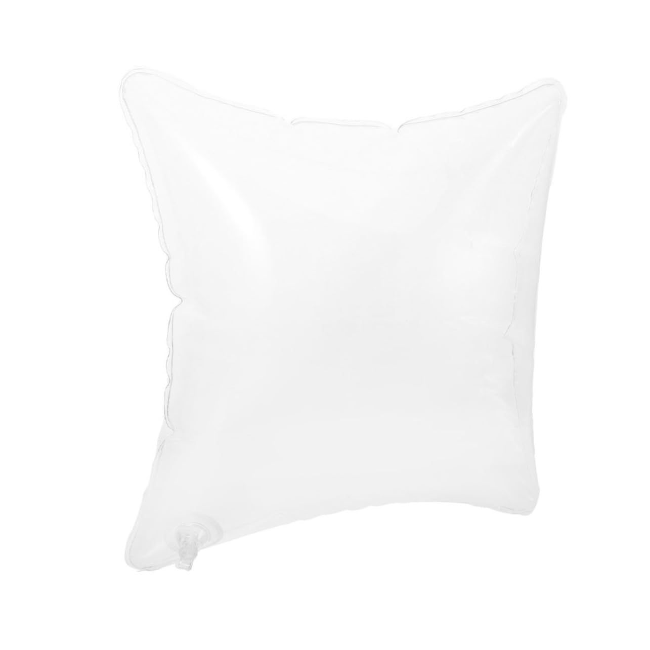 HANABASS Oreiller Gonflable Transparent en PVC, Coussin Pliable