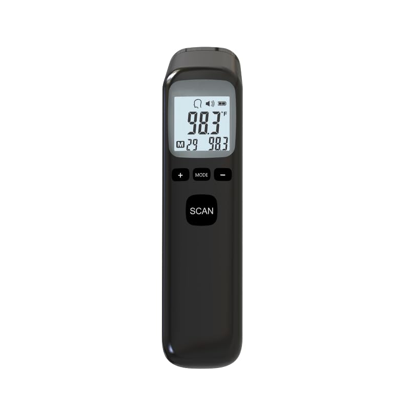 No-Touch Forehead Thermometer for Adults and Kids, Fever Alarm wi...