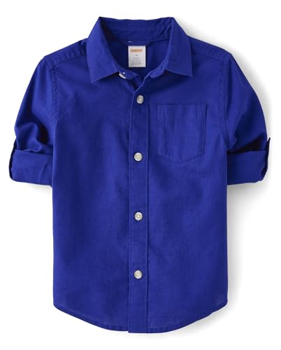 Image of Gymboree Boys' and Toddler Long Sleeve Button Up Shirt