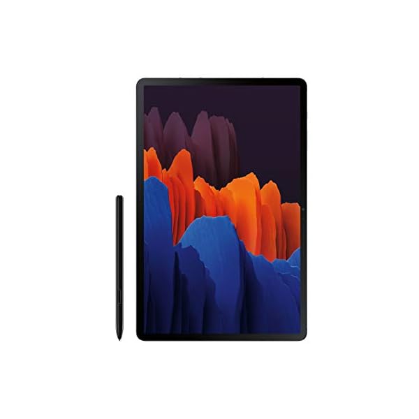 SAMSUNG-Galaxy-Tab-S7-5G-Tablet-LTEWiFi-Verizon-Mystic-Black-128-GB-2020-Model-US-Version-Warranty-SM-T978UZKAVZW SAMSUNG Galaxy Tab S7+ (5G Tablet) LTE/WiFi (Verizon), Mystic Black - 128 GB (2020 Model - US Version & Warranty) - SM-T978UZKAVZW