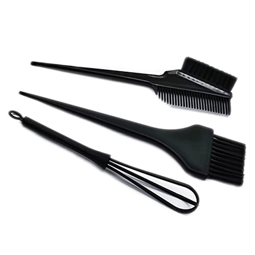 DOITOOL 2 Conjuntos De Pente De Cabelo Tigela De Tintura De Cabelo E Escova Acessórios De Barbeiro E